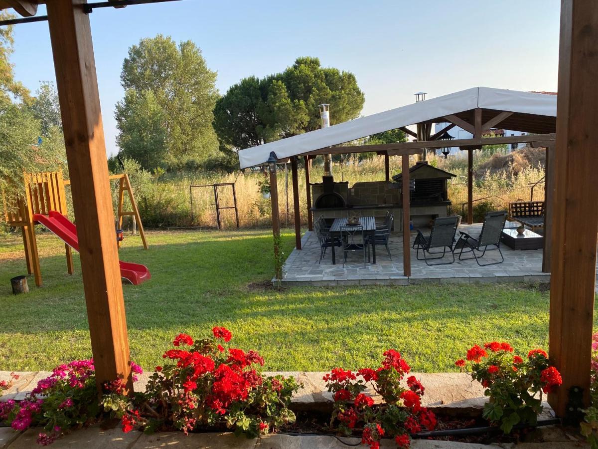 White Sand Villa Koviou Beach Nikiti Sithonia Dış mekan fotoğraf